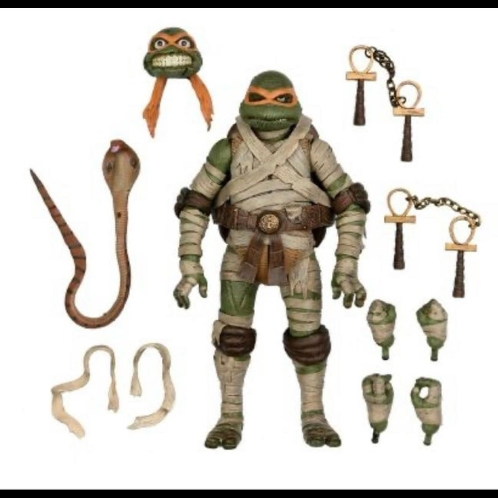 Universal Monsters/Teenage Mutant Ninja Turtles - 7" Scale Action Figure - Micha